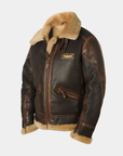 Helvano | Klassische Fliegerjacke für Herren in Braun