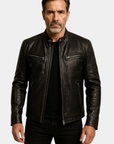 Helvano | Slim-Fit Herrenjacke mit Stehkragen