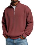 Helvano | Gerippter Troyer-Pullover für Herren