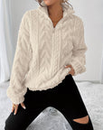 Helvano | Strukturierter Strickpullover für Damen