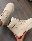 Helvano | Damen Winter-Stiefeletten mit Fellfutter
