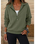 Helvano | Troyer-Sweatshirt mit Reverskragen für Damen