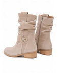 Helvano | Slouchy-Stiefeletten mit Schnalle für Damen