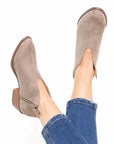 Helvano | Damen Ankle Boots mit spitzer Zehe