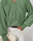 Helvano | Lockerer Zopfstrickpullover für Damen