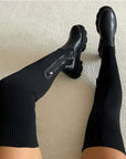 Helvano | Stretch-Stiefel für Damen in Schwarz