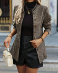Helvano | Strukturierte Damenjacke mit Knopfleiste