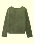 Helvano | Lockerer Strickpullover mit Rundhals für Damen