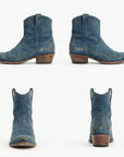 Helvano | Kurze Cowboystiefel für Damen aus Wildleder