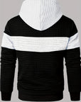 Helvano | Strukturierter Colorblock-Hoodie für Herren