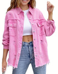 Helvano | Jeansweste für Damen in Rosa