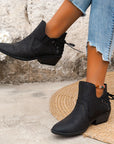 Helvano | Damen Stiefeletten mit Cut-out-Details