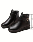 Helvano | Damen-Stiefeletten mit Schnalle