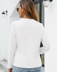 Helvano | Offene taillierte Strickjacke für Damen