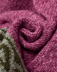 Helvano | Gemusterte Herren-Strickjacke mit Knopfleiste