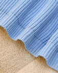 Helvano | Damen Strickpullover mit Wasserfallkragen