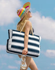 Helvano | Oversized Strandtasche für Damen