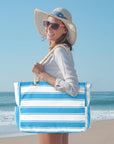 Helvano | Oversized Strandtasche für Damen