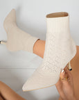 Helvano | Spitze Sock-Stiefeletten für Damen