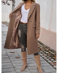 Helvano | Taillierter Longline-Mantel für Damen