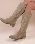 Helvano | Bestickte Western-Cowboystiefel für Damen