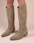Helvano | Bestickte Western-Cowboystiefel für Damen