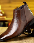 Helvano | Polierte Chelsea Boots für Herren