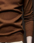 Helvano | Strickpullover mit Stehkragen für Herren