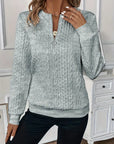 Helvano | Eleganter Zip-Pullover für Herren