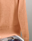 Helvano | Damen Strickjacke mit V-Ausschnitt und Herzknöpfen