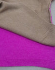 Helvano | Farbblock-Strickpullover für Damen