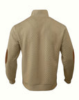 Helvano | Henley-Strickpullover mit Stehkragen für Herren