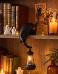Helvano | Deko-Katzenfigur mit Haken fürs Regal