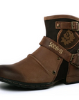 Helvano | Robuste Herrenstiefel in Braun