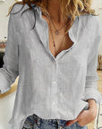 Helvano | Leinenbluse für Damen