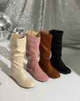 Helvano | Wadenhohe Slouch-Stiefel für Damen