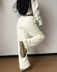 Helvano | Kuschelige Teddy-Fleece Loungehose für Damen