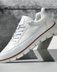 Helvano | Ledersneaker mit Fussgewölbestütze für Herren