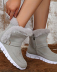Helvano | Damen Winterstiefel mit Plüschbesatz