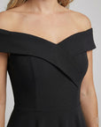 Helvano | Off-Shoulder Abendkleid für Damen