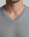 Helvano | Feinstrickpullover mit V-Ausschnitt für Herren