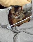 Helvano | Damen-Hoodie mit Katzentasche