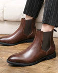 Helvano | Herren Chelsea Lederstiefel