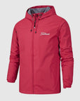 Helvano | Herren Regenjacke mit Kapuze