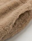 Helvano | Kurze Plüschjacke mit Reissverschluss für Damen