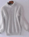 Helvano | Vintage Angora-Pullover für Damen