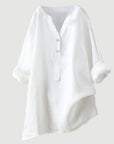 Helvano | Leinen-Blend Bluse für Damen