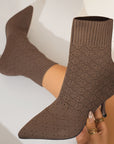 Helvano | Spitze Sock-Stiefeletten für Damen