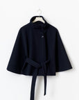 Helvano | Cape-Mantel mit Gürtel für Damen