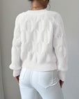 Helvano | Strickjacke mit Schleifendetail für Damen